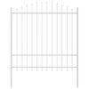 vidaXL Clôture de jardin 5 pcs Blanc 170 x 215 cm