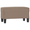 vidaXL Banc Taupe 70x35x41 cm Tissu microfibre