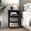 vidaXL Armoire lat&eacute;rale Gris 35x35x55 cm Bois d&rsquo;ing&eacute;nierie