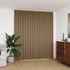 vidaXL Rideau occultant avec crochets Taupe 290x245 cm