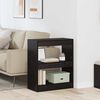 vidaXL Biblioth&egrave;que Ch&ecirc;ne noir 60 x 30 x 72 cm Bois d'ing&eacute;nierie