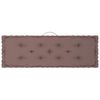 vidaXL Coussins de plancher de palette lot de 7 Taupe Coton
