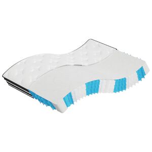 vidaXL Matelas &agrave; ressorts ensach&eacute;s moyen 140x200 cm