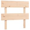 vidaXL Cadre de lit sans matelas bois massif