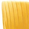 vidaXL Chaises &agrave; manger lot de 6 jaune velours