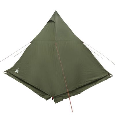 vidaXL Tente familiale tipi 6 personnes vert olive imperméable