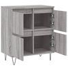 vidaXL Buffet Sonoma gris 60x35x70 cm Bois d'ing&eacute;nierie