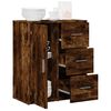 vidaXL Buffet ch&ecirc;ne fum&eacute; 60x31x70 cm bois d'ing&eacute;nierie