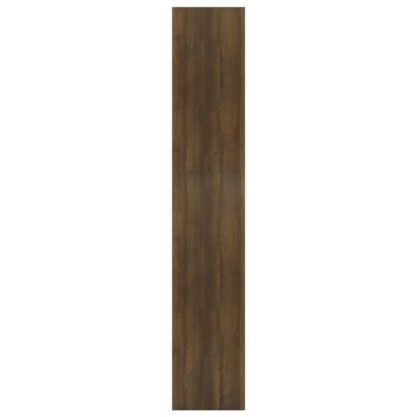 vidaXL Biblioth&egrave;que/S&eacute;parateur de pi&egrave;ce Ch&ecirc;ne marron Bois d'ing&eacute;nierie