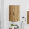 vidaXL Cabinet de salle de bain Ch&ecirc;ne artisanal 30 x 31,5 x 61 cm