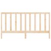 vidaXL T&ecirc;te de lit 186x4x100 cm Bois massif de pin