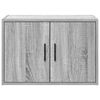vidaXL Armoires murales de garage 2 pcs sonoma gris bois d'ing&eacute;nierie