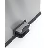EKO Poubelle &agrave; p&eacute;dale Rejoice 2x30 L Argent&eacute; mat