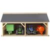 Kids Globe Hangar de ferme pour tracteurs jouets 1:50