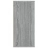 vidaXL Biblioth&egrave;que/Buffet Sonoma gris 66x30x98 cm Bois d'ing&eacute;nierie