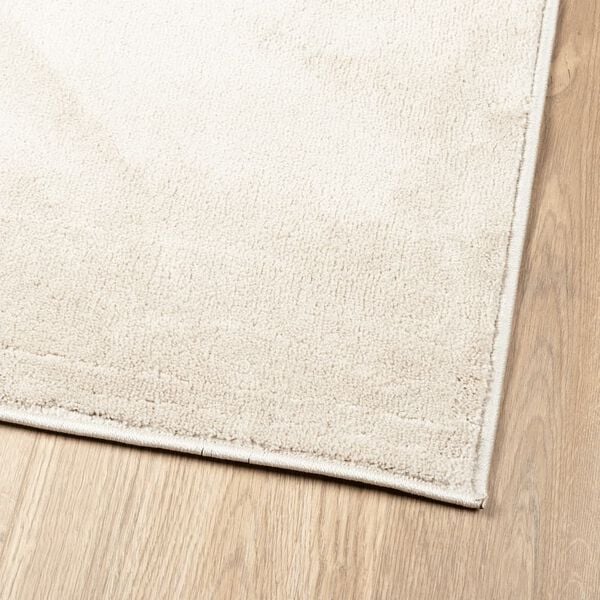 vidaXL Tapis OVIEDO &agrave; poils courts beige 140x200 cm