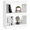 vidaXL Biblioth&egrave;que/S&eacute;parateur de pi&egrave;ce Blanc 60x30x72 cm