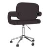 vidaXL Chaises &agrave; manger pivotantes lot de 6 noir similicuir