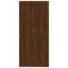 vidaXL Garde-robe Ch&ecirc;ne marron 90x52x200 cm Bois d'ing&eacute;nierie