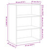 vidaXL Buffet ch&ecirc;ne sonoma 70x41x93 cm bois d'ing&eacute;nierie