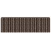 vidaXL Tapis d'escalier auto-adh&eacute;sifs 15 pcs Marron 65 x 21 x 4 cm