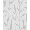 Noordwand Papier peint Topchic Reed Plumes Gris m&eacute;tallis&eacute;
