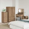 vidaXL Armoire de rangement Ch&ecirc;ne artisanal 40 x 48 x 105 cm