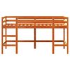vidaXL Lit mezzanine d'enfants sans matelas avec &eacute;chelle 80x200 cm