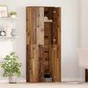 vidaXL Highboard Bois Ancien 60 x 35 x 180 cm Bois d'ing&eacute;nierie