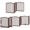 vidaXL Barri&egrave;re pour chien porte pliable 15 panneaux bois de peuplier