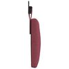 vidaXL T&ecirc;te de lit suspendue Bordeaux 170 x 55 x 7 cm tissu