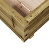 vidaXL Jardini&egrave;re 40x40x26,5 cm bois de pin impr&eacute;gn&eacute;