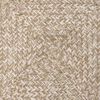 vidaXL Tapis de surface Rectangulaire Naturel et Blanc 60 x 250 cm