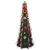 vidaXL Sapin de Noël artificiel avec 200 LED Vert 210 cm PVC