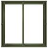 vidaXL Jardini&egrave;re vert olive 80x80x40 cm acier lamin&eacute; &agrave; froid