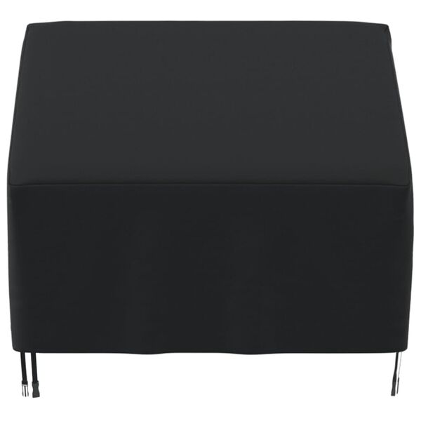 vidaXL Housse de chaise de jardin noir 96x79x49/74 cm oxford 420D