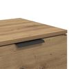 vidaXL Armoire de lit avec tiroir 2 pcs Ch&ecirc;ne artisanal 40 x 39 x 40cm