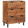 vidaXL Buffet Finition Acacia Brun Bois de mangue massif