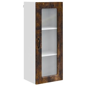 vidaXL Panneau de lave-vaisselle Kalmar Ch&ecirc;ne fum&eacute; 40 x 31 x 100 cm