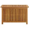 vidaXL Boîte de rangement de jardin 90x50x58 cm bois d'acacia massif