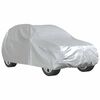 vidaXL Housse de voiture SUV avec sangles &agrave; boucle compl&egrave;te argent&eacute; M