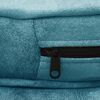 vidaXL Canap&eacute; pour chien Turquoise 69x69x36 cm Peluche