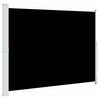 vidaXL Auvent lat&eacute;ral r&eacute;tractable de patio 220x300 cm Noir