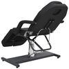 vidaXL Chaise de traitement de beaut&eacute; Similicuir Noir 180x62x78 cm