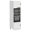 vidaXL Armoires de four 2 pcs Porto blanc bois d'ing&eacute;nierie