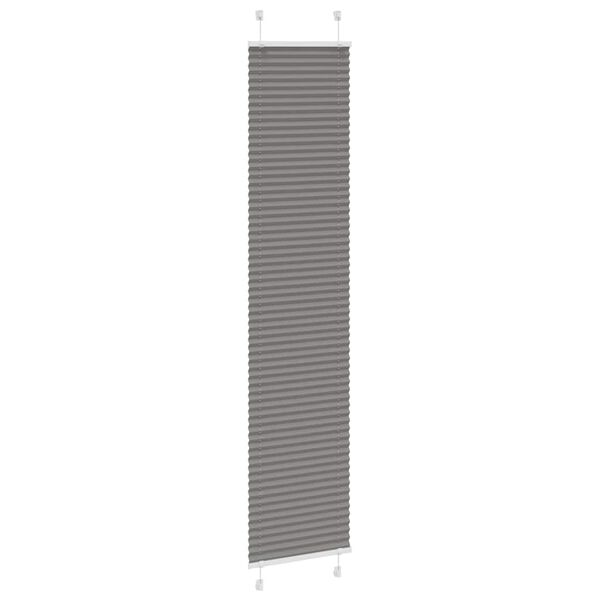 vidaXL Store pliss&eacute; anthracite 40x200 cm largeur du tissu 39,4 cm