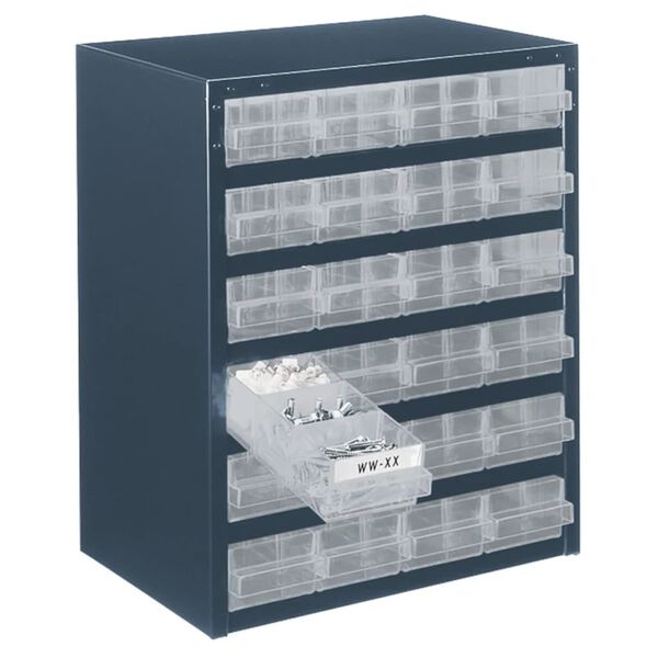 Raaco Casier de rangement 250/24-1 &agrave; 24 tiroirs 137577