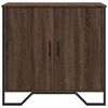 vidaXL Buffet ch&ecirc;ne marron 78x35,5x74,5 cm bois d'ing&eacute;nierie