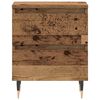 vidaXL Cabinet de chevet Bois ancien 40 x 35 x 50 cm Bois d'ing&eacute;nierie
