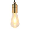 vidaXL Douilles de lampe 2 pcs bronze E27